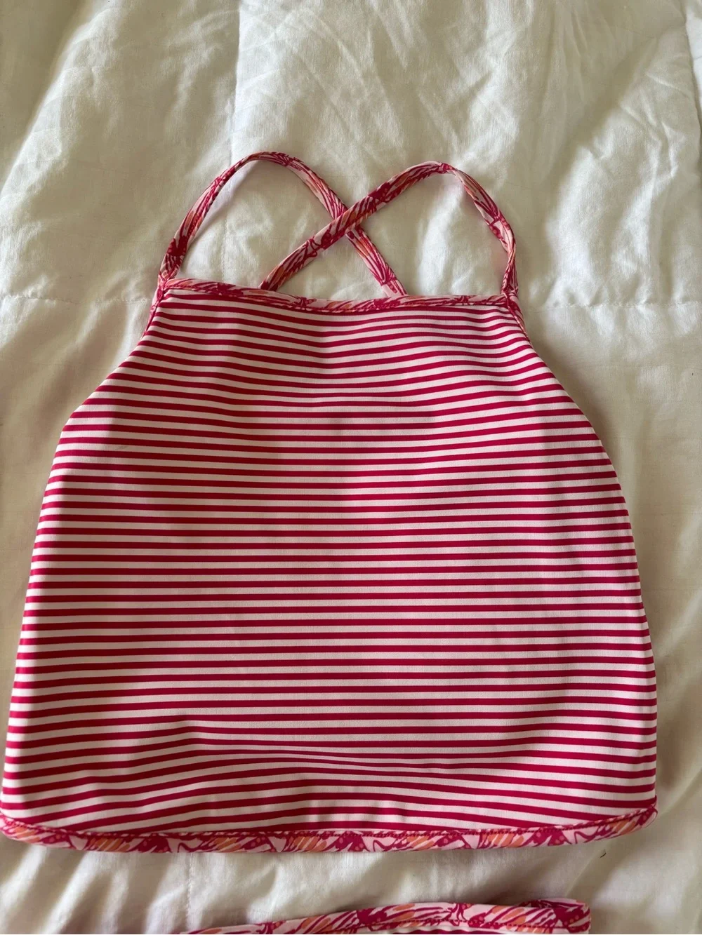 4T Girls Vineyard Vines reversible swimsuit tankini
